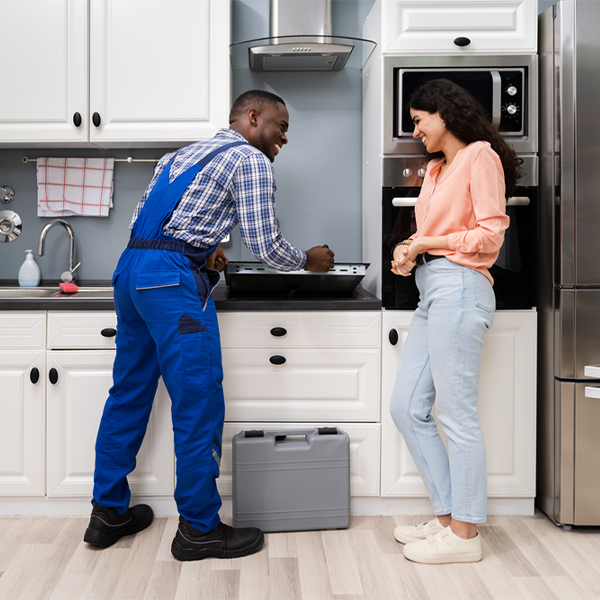 can you provide an estimate for cooktop repair before beginning any work in Sioux County